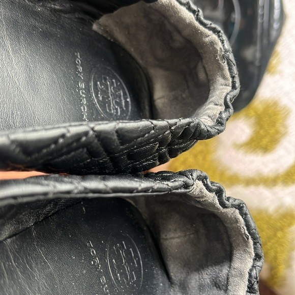 •TORY BURCH QUILTED FLATS PATENT BAG BUNDLE•⬇️FINAL PRICE⬇️🍒AS IS🍒 - Picture 14 of 16